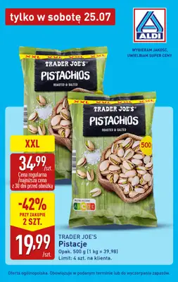 Aldi - gazetka promocyjna Najlepsze oferty na sobotę w Aldi! od soboty 25.07 do soboty 25.07 - strona 4