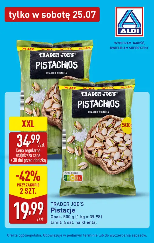 Aldi - gazetka promocyjna Najlepsze oferty na sobotę w Aldi! od soboty 25.07 do soboty 25.07 - strona 4