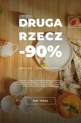 home&you - gazetka promocyjna Druga rzecz -90% od piątku 17.07 do poniedziałku 20.07