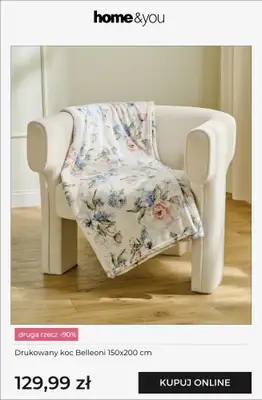 home&you - gazetka promocyjna Druga rzecz -90% od piątku 17.07 do poniedziałku 20.07 - strona 2