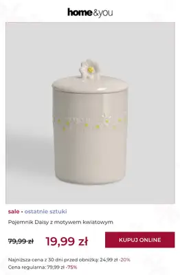 home&you - gazetka promocyjna SALE: ostatnie sztuki od piątku 17.07 do niedzieli 26.07 - strona 11