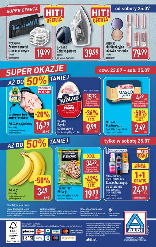 Aldi - gazetka promocyjna Weekend super cen w Aldi! od czwartku 23.07 do soboty 25.07 - strona 10