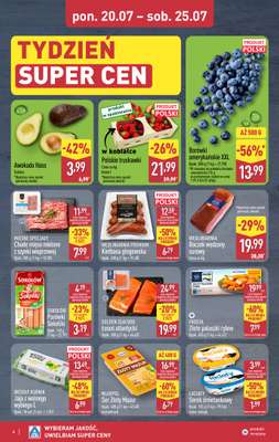 Aldi - gazetka promocyjna Weekend super cen w Aldi! od czwartku 23.07 do soboty 25.07 - strona 4