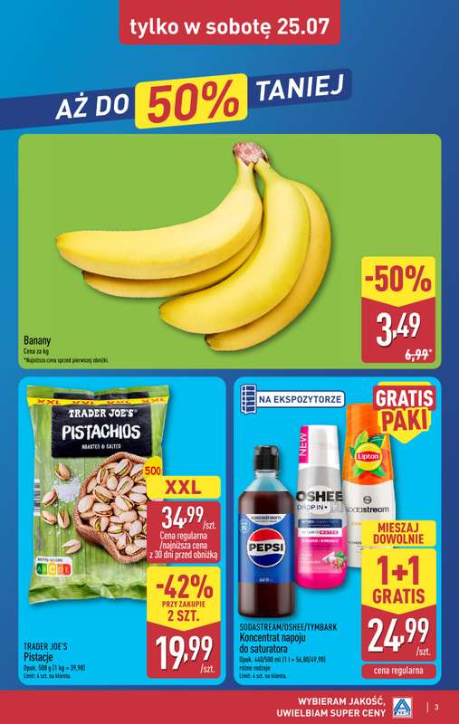 Aldi - gazetka promocyjna Weekend super cen w Aldi! od czwartku 23.07 do soboty 25.07 - strona 3