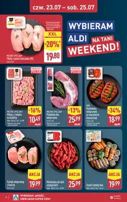 Aldi - gazetka promocyjna Weekend super cen w Aldi! od czwartku 23.07 do soboty 25.07 - strona 8