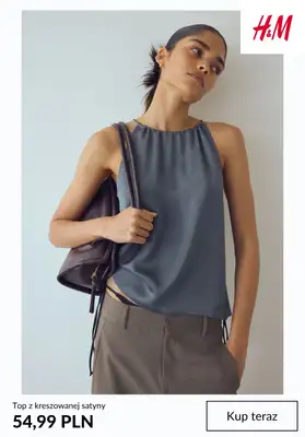 H&M - gazetka promocyjna TOPY damskie od soboty 18.07  - strona 3
