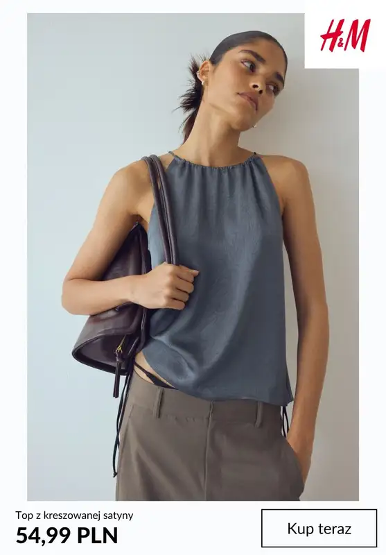 H&M - gazetka promocyjna TOPY damskie od soboty 18.07  - strona 3