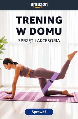 Amazon - gazetka promocyjna Sprzęt i akcesoria treningowe od niedzieli 19.07 