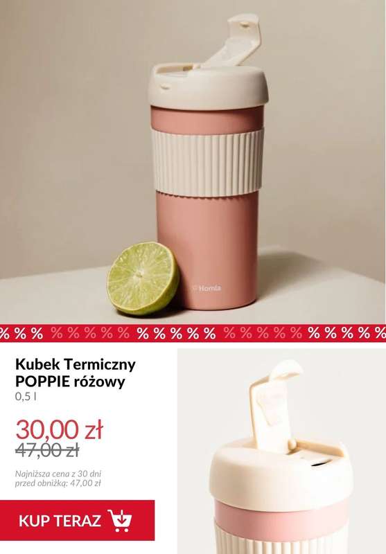 Homla - gazetka promocyjna Kubki termiczne od niedzieli 19.07  - strona 2