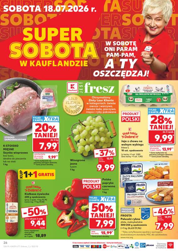 Kaufland - gazetka promocyjna Gazetka Tygodnia od czwartku 16.07 do środy 22.07 - strona 26