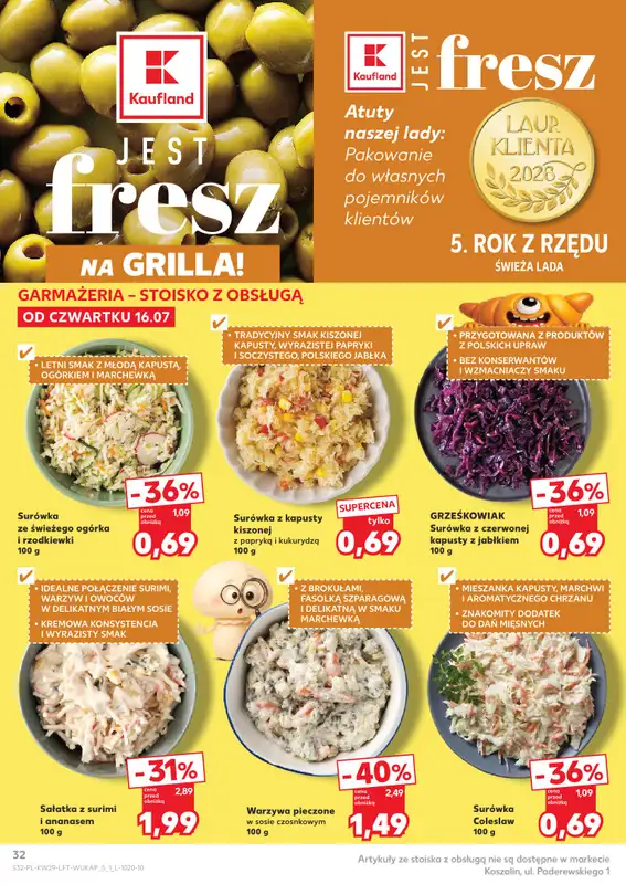 Kaufland - gazetka promocyjna Gazetka Tygodnia od czwartku 16.07 do środy 22.07 - strona 32