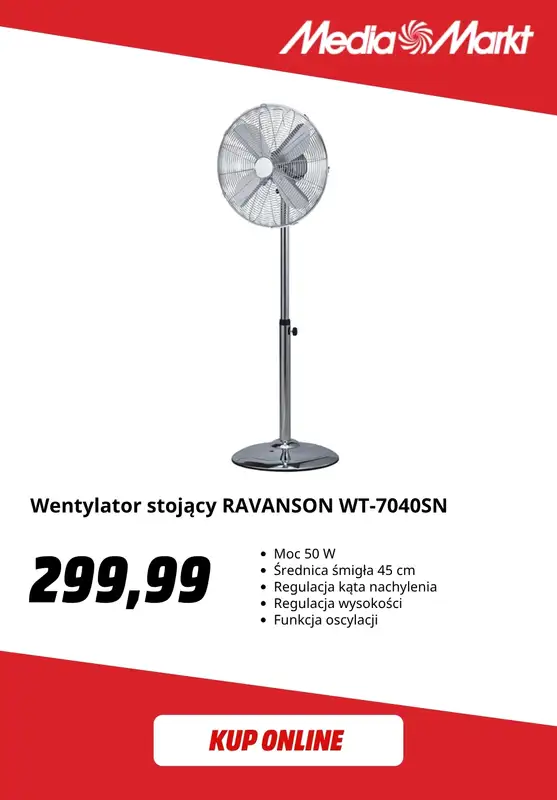 Media Markt - gazetka promocyjna Wentylatory od piątku 17.07  - strona 2