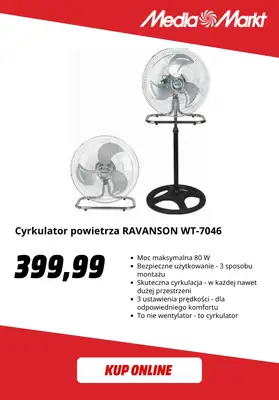 Media Markt - gazetka promocyjna Wentylatory od piątku 17.07  - strona 8