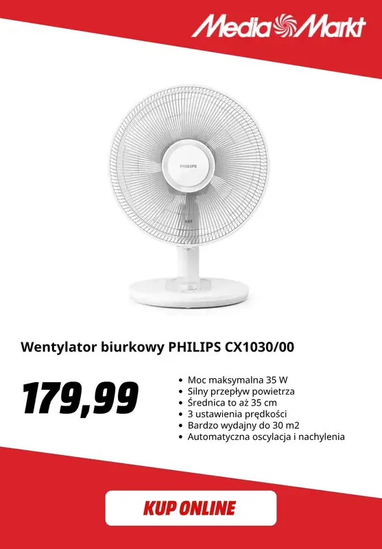 Media Markt - gazetka promocyjna Wentylatory od piątku 17.07  - strona 4