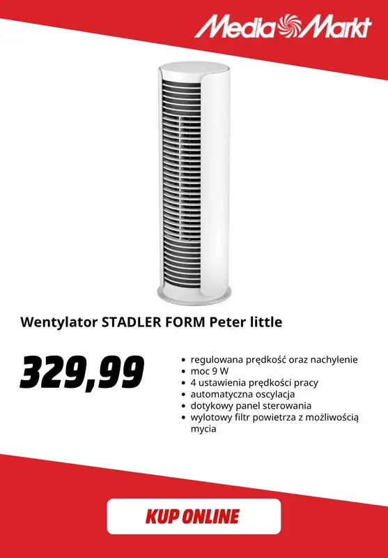 Media Markt - gazetka promocyjna Wentylatory od piątku 17.07  - strona 7