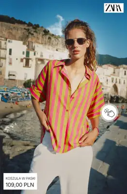 Zara - gazetka promocyjna Koszule w paski od niedzieli 19.07  - strona 10