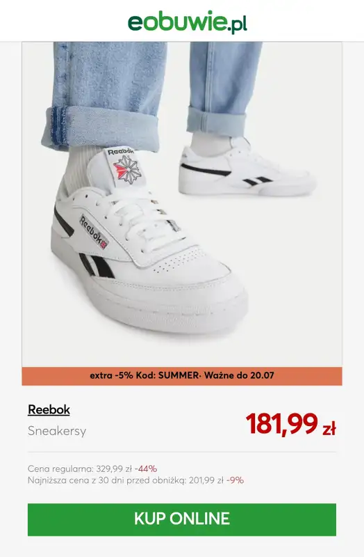 eobuwie.pl - gazetka promocyjna Do -25% przy zakupie min. 2 rzeczy od piątku 17.07 do poniedziałku 20.07 - strona 8