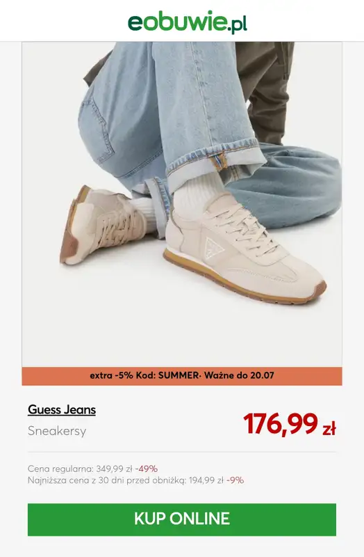 eobuwie.pl - gazetka promocyjna Do -25% przy zakupie min. 2 rzeczy od piątku 17.07 do poniedziałku 20.07 - strona 11