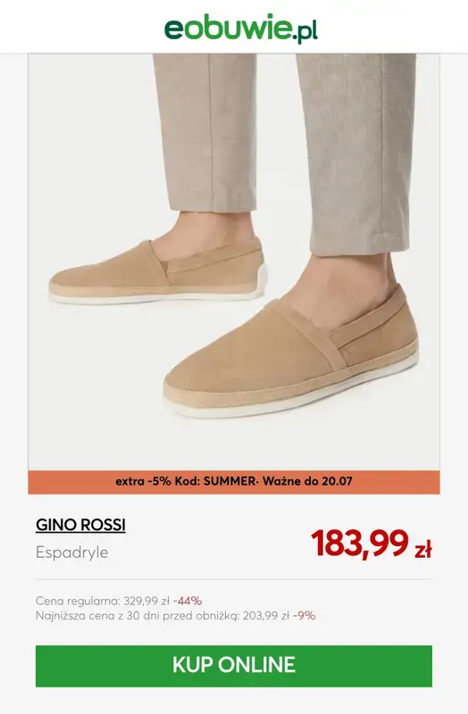 eobuwie.pl - gazetka promocyjna Do -25% przy zakupie min. 2 rzeczy od piątku 17.07 do poniedziałku 20.07 - strona 9