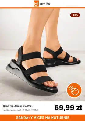 Born2be - gazetka promocyjna Sandały na WYPRZEDAŻY! od piątku 17.07 do piątku 24.07 - strona 3