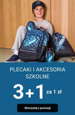 Smyk - gazetka promocyjna 3+1 za 1 zł - Plecaki i akcesoria szkolne od piątku 17.07 do poniedziałku 20.07