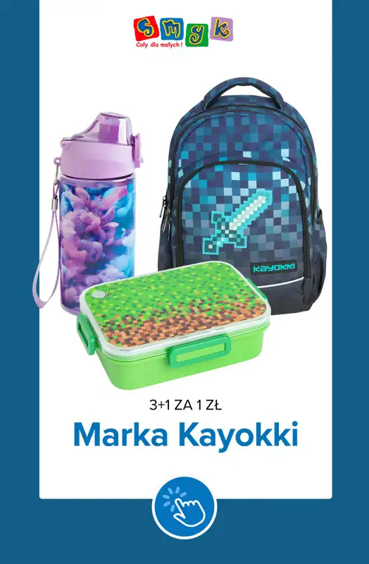 Smyk - gazetka promocyjna 3+1 za 1 zł - Plecaki i akcesoria szkolne od piątku 17.07 do poniedziałku 20.07 - strona 2