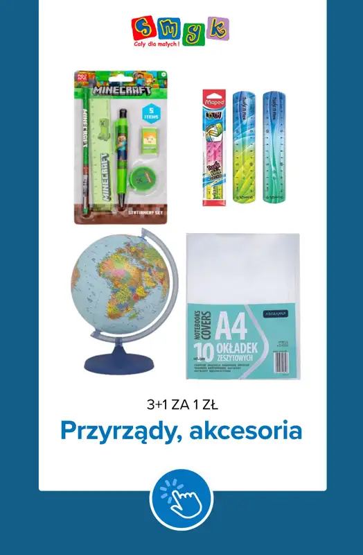 Smyk - gazetka promocyjna 3+1 za 1 zł - Plecaki i akcesoria szkolne od piątku 17.07 do poniedziałku 20.07 - strona 8