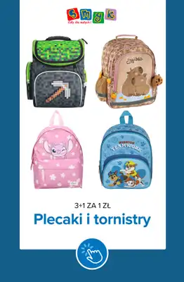 Smyk - gazetka promocyjna 3+1 za 1 zł - Plecaki i akcesoria szkolne od piątku 17.07 do poniedziałku 20.07 - strona 3