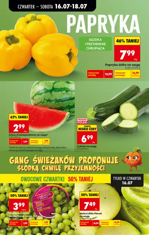 Biedronka - gazetka promocyjna Od czwartku od czwartku 16.07 do środy 22.07 - strona 38