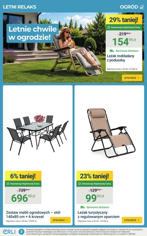 ERLI - gazetka promocyjna Okazje dla każdego – sprawdź HITy tygodnia Erli! od poniedziałku 20.07 do niedzieli 26.07 - strona 3