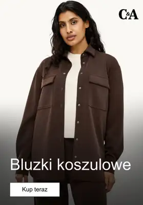 C&A - gazetka promocyjna Bluzki koszulowe od piątku 17.07 