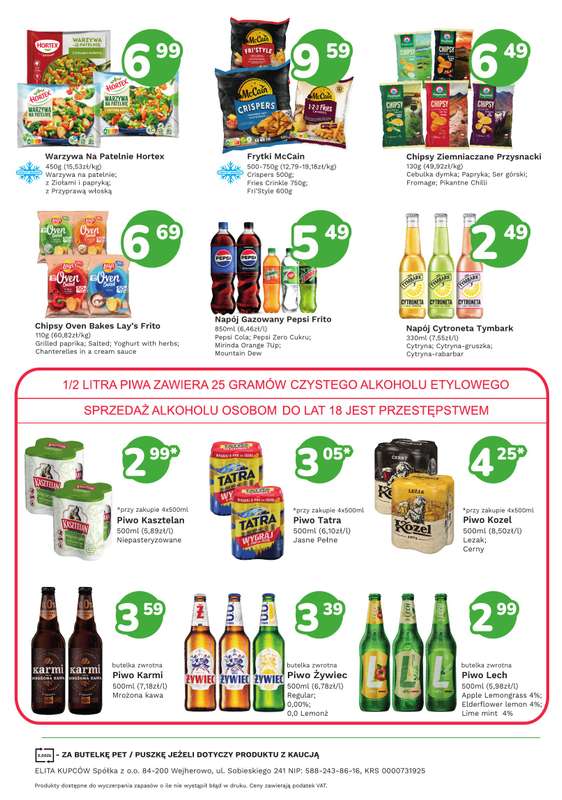 Limonka - gazetka promocyjna Gazetka od piątku 17.07 do niedzieli 26.07 - strona 4