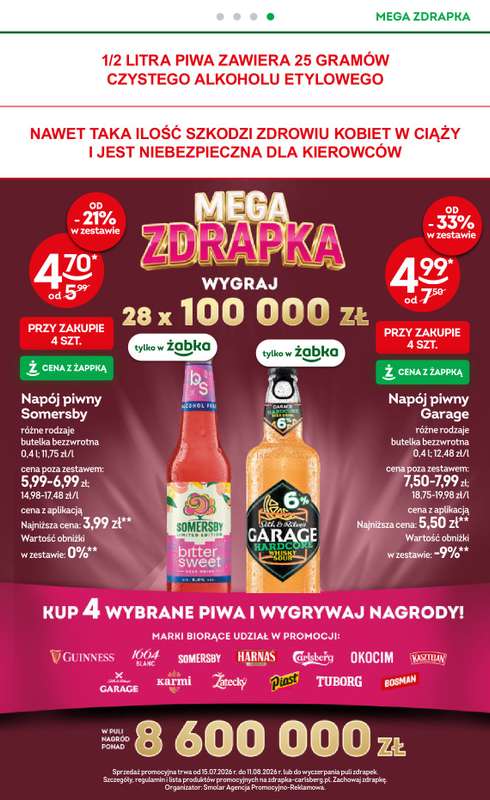 Żabka - gazetka promocyjna Gazetka od środy 15.07 do wtorku 28.07 - strona 19