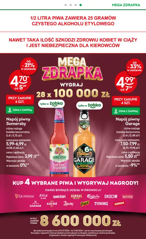 Żabka - gazetka promocyjna Gazetka od środy 15.07 do wtorku 28.07 - strona 19
