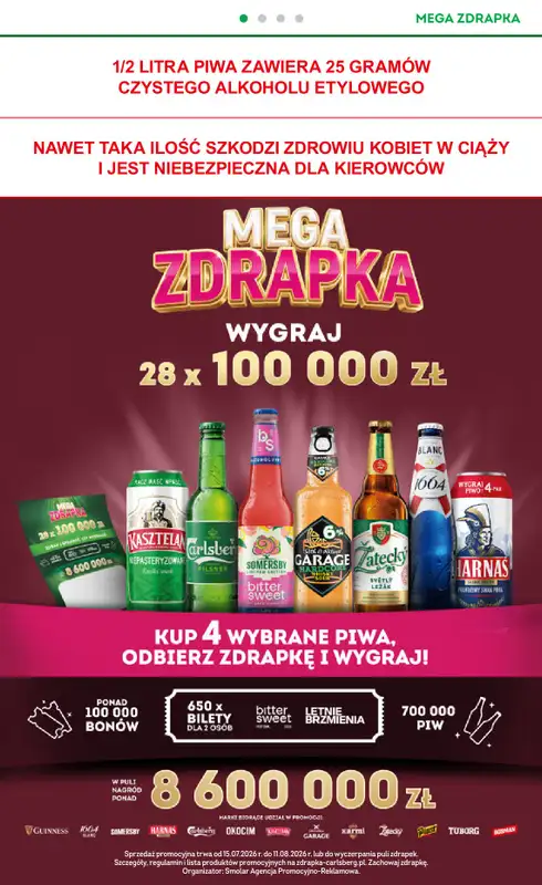 Żabka - gazetka promocyjna Gazetka od środy 15.07 do wtorku 28.07 - strona 16