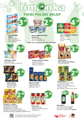 Limonka - gazetka promocyjna Plakaty promocyjne od piątku 17.07 do niedzieli 26.07 - strona 2