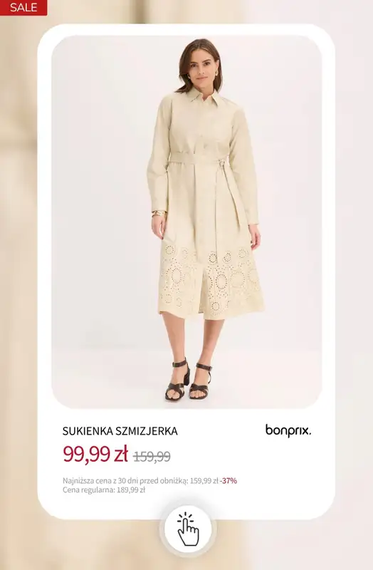 bonprix - gazetka promocyjna Nowości na wyprzedaży! od piątku 17.07  - strona 12
