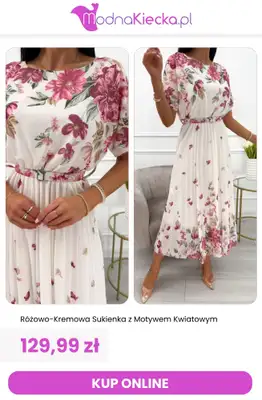 Modna Kiecka - gazetka promocyjna Sukienki na wesele od piątku 17.07  - strona 9