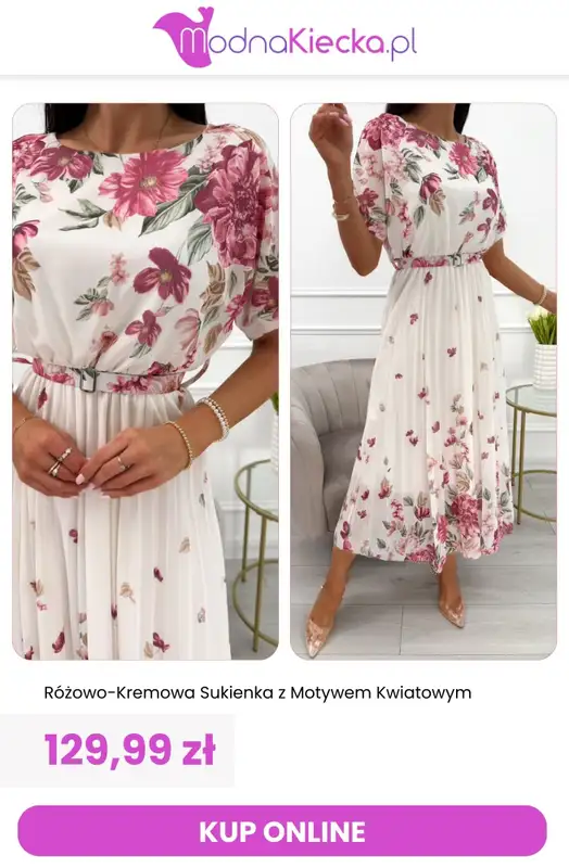 Modna Kiecka - gazetka promocyjna Sukienki na wesele od piątku 17.07  - strona 9