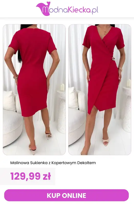 Modna Kiecka - gazetka promocyjna Sukienki na wesele od piątku 17.07  - strona 8