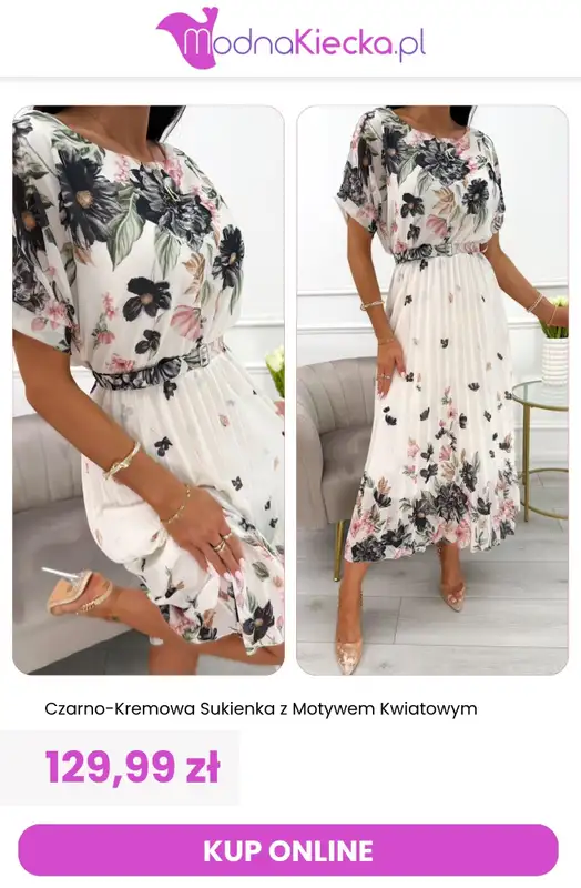 Modna Kiecka - gazetka promocyjna Sukienki na wesele od piątku 17.07  - strona 7