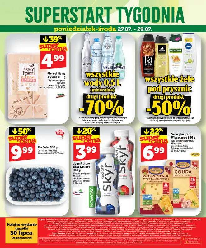 TOPAZ - gazetka promocyjna Gazetka od czwartku 23.07 do środy 29.07 - strona 42
