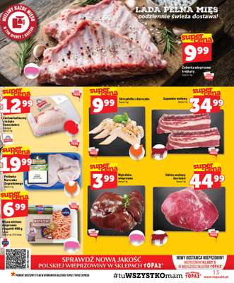 TOPAZ - gazetka promocyjna Gazetka od czwartku 23.07 do środy 29.07 - strona 13