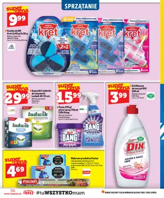 TOPAZ - gazetka promocyjna Gazetka od czwartku 23.07 do środy 29.07 - strona 36