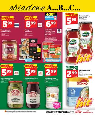 TOPAZ - gazetka promocyjna Gazetka od czwartku 23.07 do środy 29.07 - strona 27
