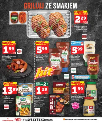 TOPAZ - gazetka promocyjna Gazetka od czwartku 23.07 do środy 29.07 - strona 4