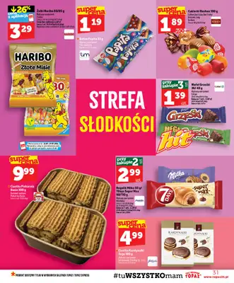 TOPAZ - gazetka promocyjna Gazetka od czwartku 23.07 do środy 29.07 - strona 31