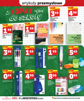 TOPAZ - gazetka promocyjna Gazetka od czwartku 23.07 do środy 29.07 - strona 40