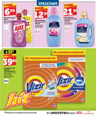 TOPAZ - gazetka promocyjna Gazetka od czwartku 23.07 do środy 29.07 - strona 35