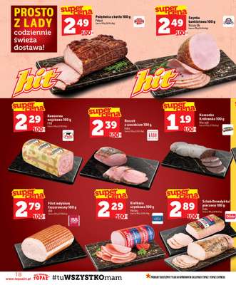 TOPAZ - gazetka promocyjna Gazetka od czwartku 23.07 do środy 29.07 - strona 18